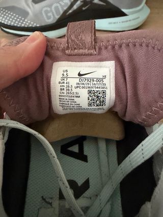 Zapatillas Nike Trail Gore-Tex Grises y Turquesa