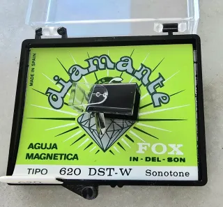 Aguja Tocadiscos FOX 620 DST-W Diamante