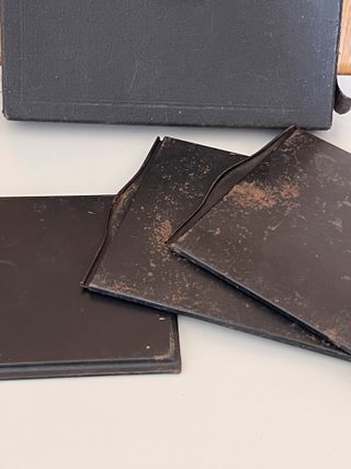 Portaplacas para cámaras antiguas (medio formato)