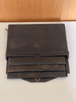 Portaplacas para cámaras antiguas (medio formato)