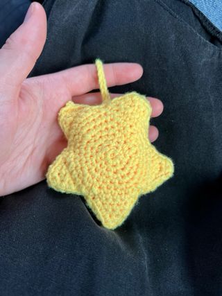 Funda crochet auriculares/llaves hecha a mano