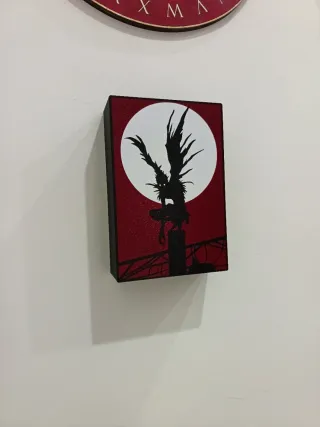 Quadro Death Note, porta oggetti, arte Manga Anime