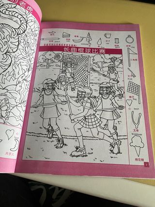 2 libros de Hidden Pictures 隐藏的图画 Versión bilingüe