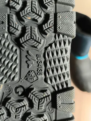 Botas Nieve Niño Negras y Azules