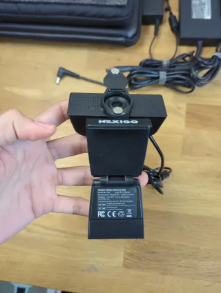 Cámara Nexigo N60 con cobertor magnético
