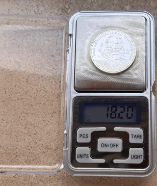 Moneda 12€ Juan Carlos I 2008 Planeta Tierra