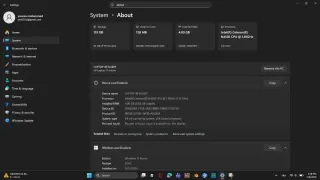 HP Laptop 17‑cn0xxx 17″ – 127GB SSD – Windows11