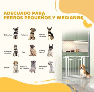 Puerta de seguridad para bebés/mascotas
