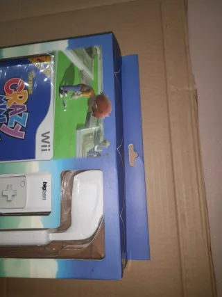 NUEVO.Juego Wii Bigben Crazy Mini Golf + Accesorio
