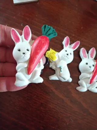 Set 3 calamite coniglio pasquale