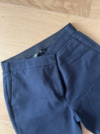 Pantalón de traje azul