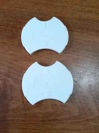 2 Inserti Dosaspaghetti Tupperware Bianchi