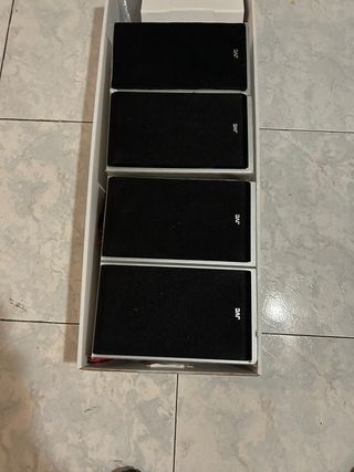 4 Altavoces JVC Plata