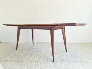 Mesa de salón extensible Mid Century. Francia 60s.