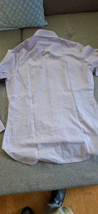 Camicia uomo Colonna viola taglia M