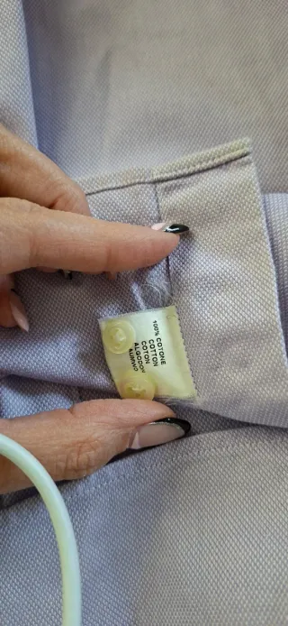 Camicia uomo Colonna viola taglia M