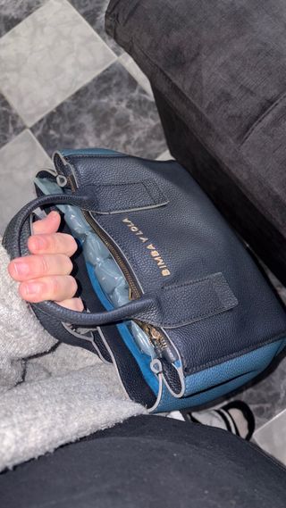 Bolso Bimba y Lola Negro y Azul