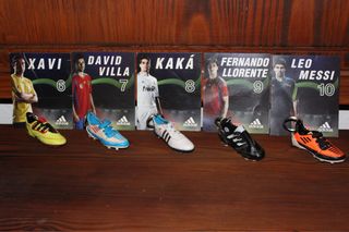 Colección Llaveros Botas Fútbol Adidas
