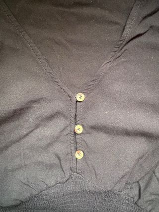 Camiseta negra Inside manga larga