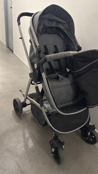 Carrito Safety fisrt, 2 en 1: Capazo y Silla Paseo