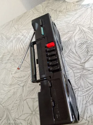 Radio Cassette Philips D8070 Negra