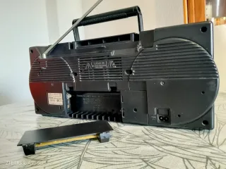 Radio Cassette Philips D8070 Negra