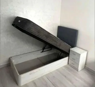 Canapé abatible con cabecero 90x190