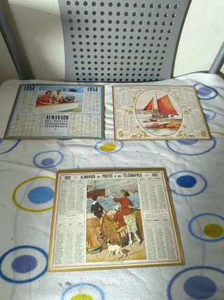 39 Calendarios Antiguos Franceses