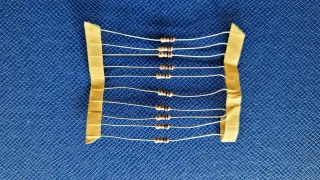 Lote de resistencias para proyectos de electrónica