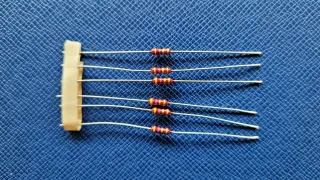 Lote de resistencias para proyectos de electrónica