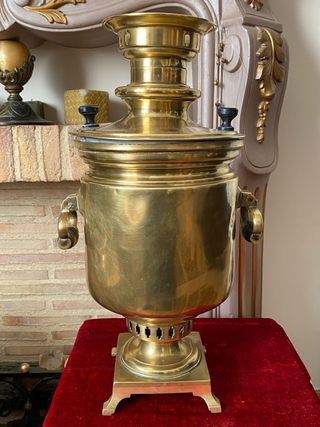 Antiguo Samovar Ruso