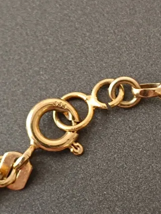 Pulsera de dedo oro 8k con diamante