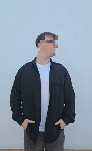 Camisa Polo Ralph Lauren Negra Talla XL