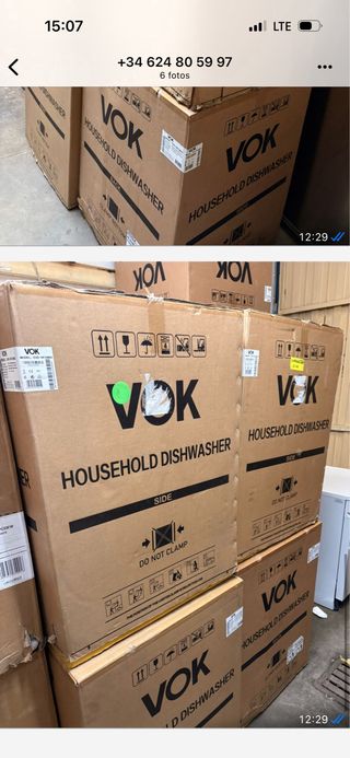 Lavavajillas VOK nuevo