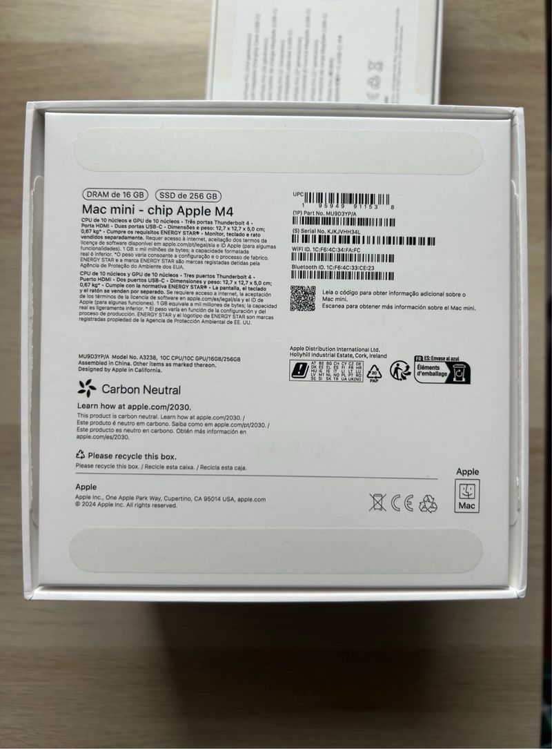 Cajas Apple iPad/Airpods/Macbook/MacMini/Pencil afbeelding 10
