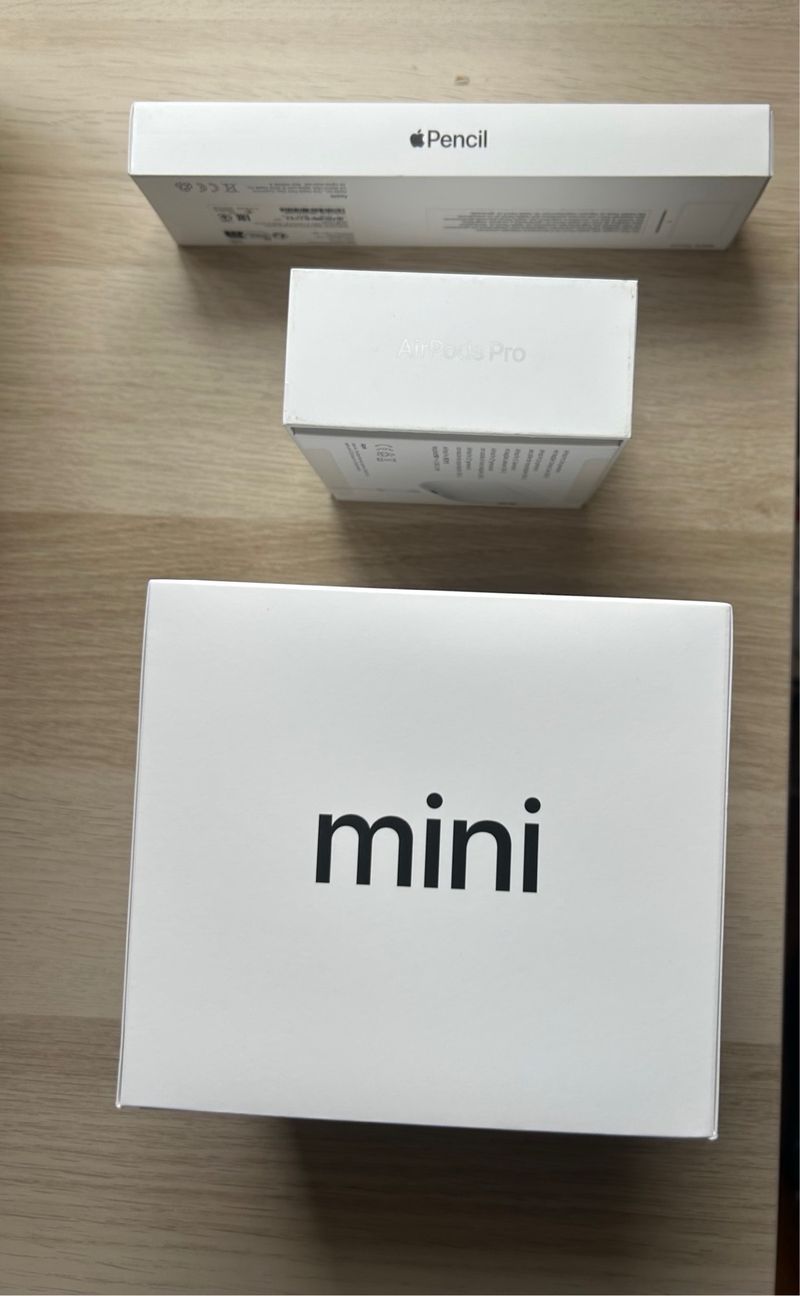 Cajas Apple iPad/Airpods/Macbook/MacMini/Pencil afbeelding 7