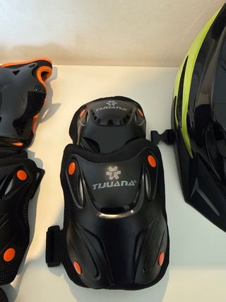 Casco y protecciones patinaje