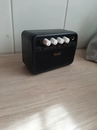 Guitarra eléctrica + amplificador + accesorios