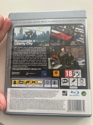 Grand Theft Auto IV PS3 Platinum