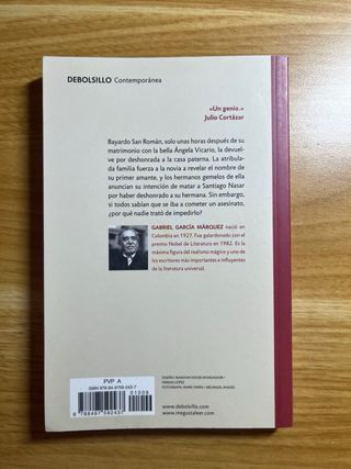 Crónica de una muerte anunciada