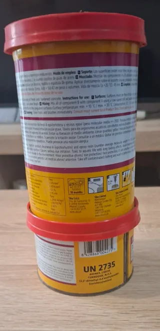 Sikadur 32 Fix Adhesivo Epoxi 0.58kg Comp. A