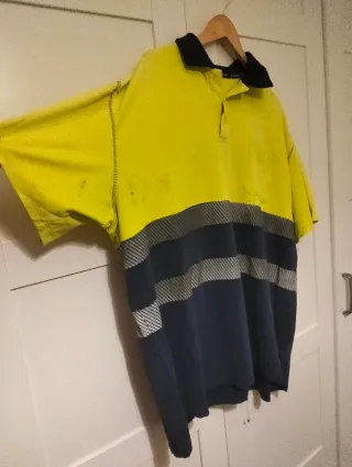 Polo Alta Visibilidad Manga Corta 3XL