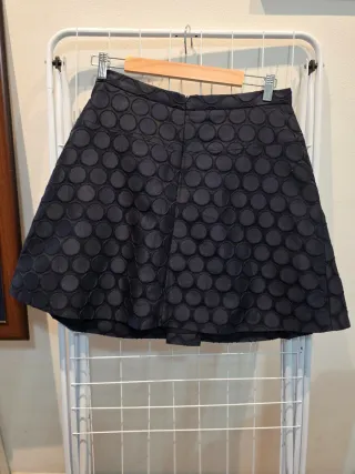 Falda Pedro del Hierro Negra Talla 40