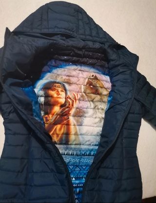 Giubbino imbottito blu taglia M