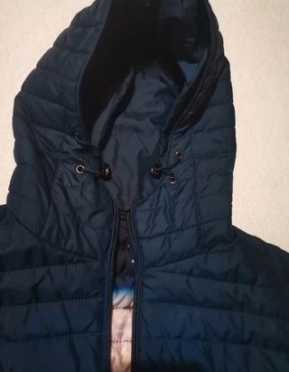 Giubbino imbottito blu taglia M