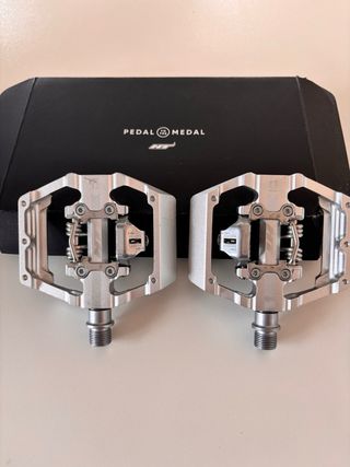 Pedales HT D1 Duo Plata