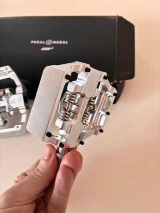 Pedales HT D1 Duo Plata