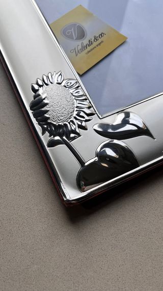 Cornice Valenti & Co. Girasoli Argento