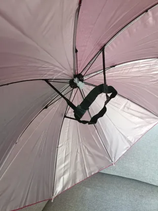 Paraguas sombrero manos libres