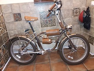 Bicicleta Eléctrica Acero Inoxidable